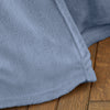 Catherine Lansfield Raschel Velvet Touch 200cm x 240cm Throw Lansfield Blue
