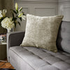 Hyperion Selene Jacquard Ready Made Eyelet Curtains Olive Green