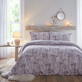 Drift Home Azalea Duvet Cover Bedding Set Damson