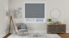 Sail Stripe Made to Measure Roman Blind Cloud