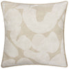 Brinn Abstract Piped Filled Cushion 45cm x 45cm Natural