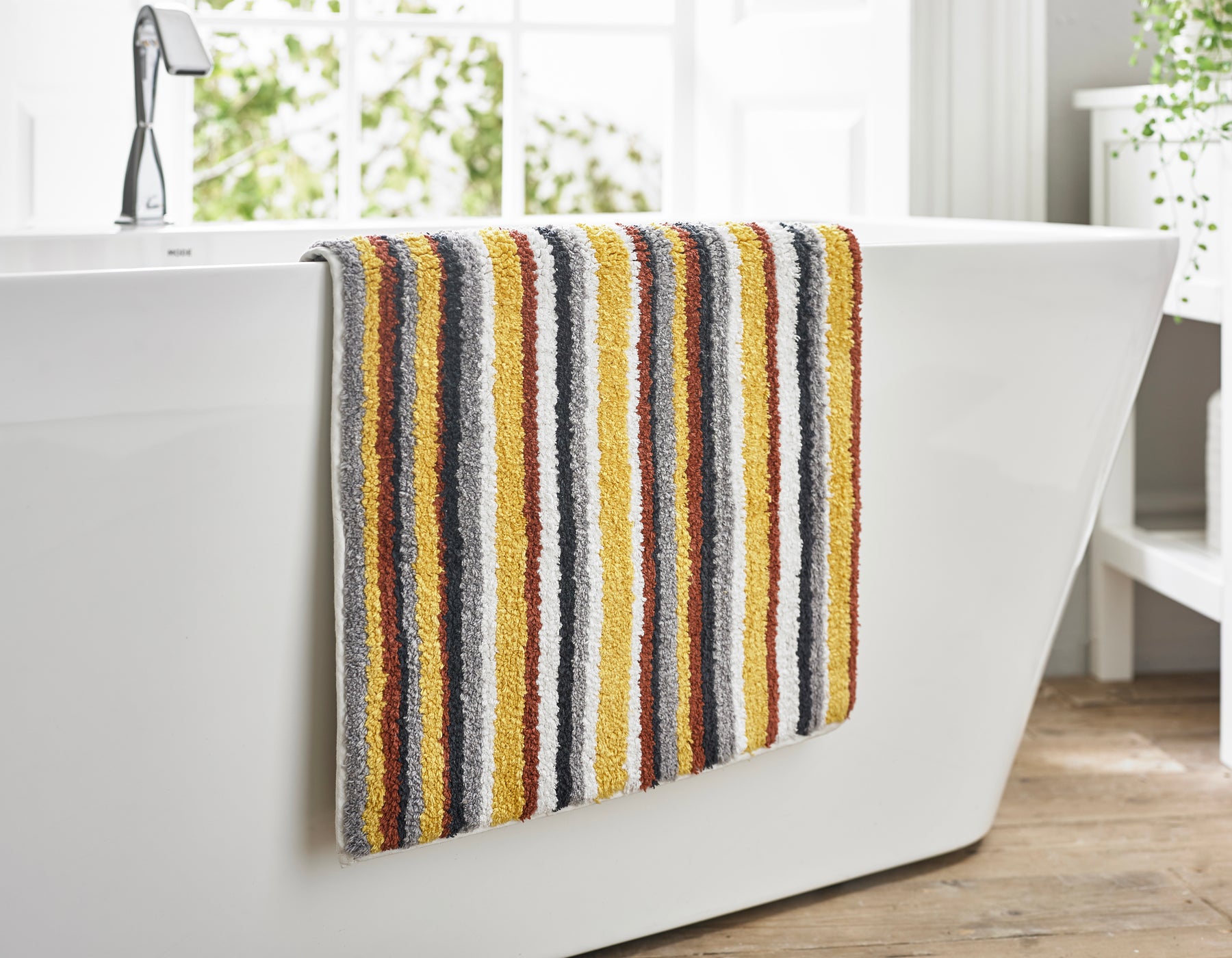 Hanover Bath Mat Towel Mustard