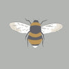 Sophie Allport Bees Made to Measure Curtain Pale Slate