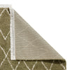 Boho 8280 Shaggy Runner 60cm x 230cm Rug Green