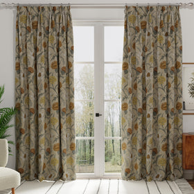 Acanthium Made to Measure Curtain Ochre