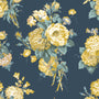 Laura Ashley Cecilia Made to Measure Blackout Roller Blind Buttercup Sample Image