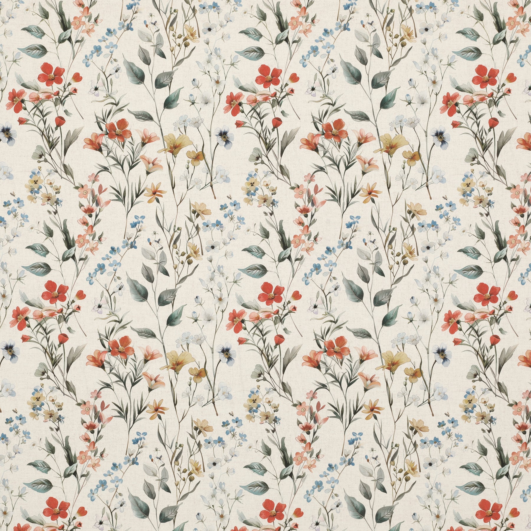 ANTE DECOR Beatrice Digital Print Fabric Natural