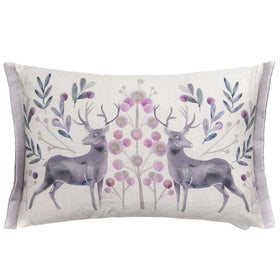 Voyage Maison Edo 40cm x 60cm Feather Boudoir Filled Cushion Violet