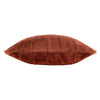 Paoletti Empress Faux Fur 45cm x 45cm Filled Cushion Rust