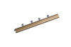 Fineline Curtain Track Antique Brass