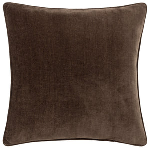 Brown Cushions | Dark Brown Velvet Cushions | Terrys