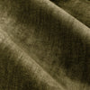 Yard Heavy Chenille Velvet Ready Made Eyelet Curtains Olive