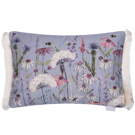 Voyage Maison Hermione 40cm x 60cm Feather Boudoir Filled Cushion Bluebell