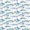 Voyage Maison Iveswaters Printed Cotton Fabric Cobalt