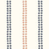 Laura Ashley Candy Stripe Made to Measure Roman Blind Apricot