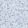 Laura Ashley Blossoms Translucent Made to Measure Roller Blind Blue