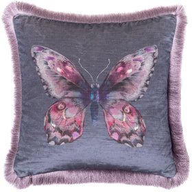 Voyage Maison Lenore 50cm x 50cm Feather Filled Cushion Sapphire