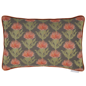 Voyage Maison Moray Wool 40cm x 60cm Boudoir Filled Cushion Rust