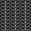 Orla Kiely Jumbo Linear Stem Translucent Made to Measure Roller Blind Liquorice