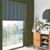 Orla Kiely Linear Stem Made to Measure Blackout Roller Blind Marine
