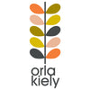 Orla Kiely Sycamore Stripe Towel Dusk Blue