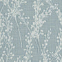 Grace Jacquard Floral Made To Measure Roman Blind Smoky Blue Sample Image