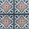 Victoria H1191 Washable Runner Grey Orange
