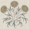 William Morris Lily Flower Embroidery Made to Measure Roman Blind Woad