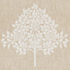 William Morris Marigold Tree Embroidery Made to Measure Roman Blind Chalk