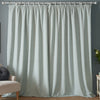 Laura Ashley Whinfell Ready Made Pencil Pleat Curtains Duckegg