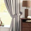 Whitworth Lined Ready Made Eyelet Curtains Charcoal