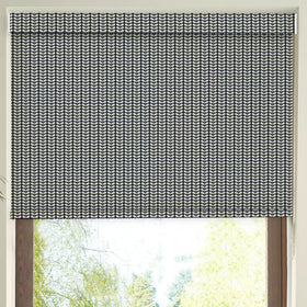 Orla Kiely Tiny Stem Made to Measure Blackout Roller Blind Whale