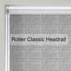 Emily Bond Fred Made to Measure Blackout Roller Blind Linen