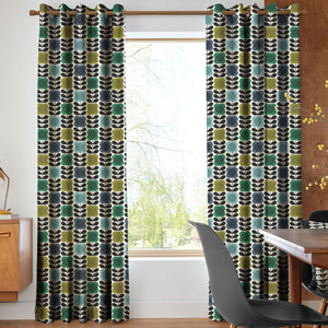 Green Made To Measure Curtains, Bespoke Green Curtains