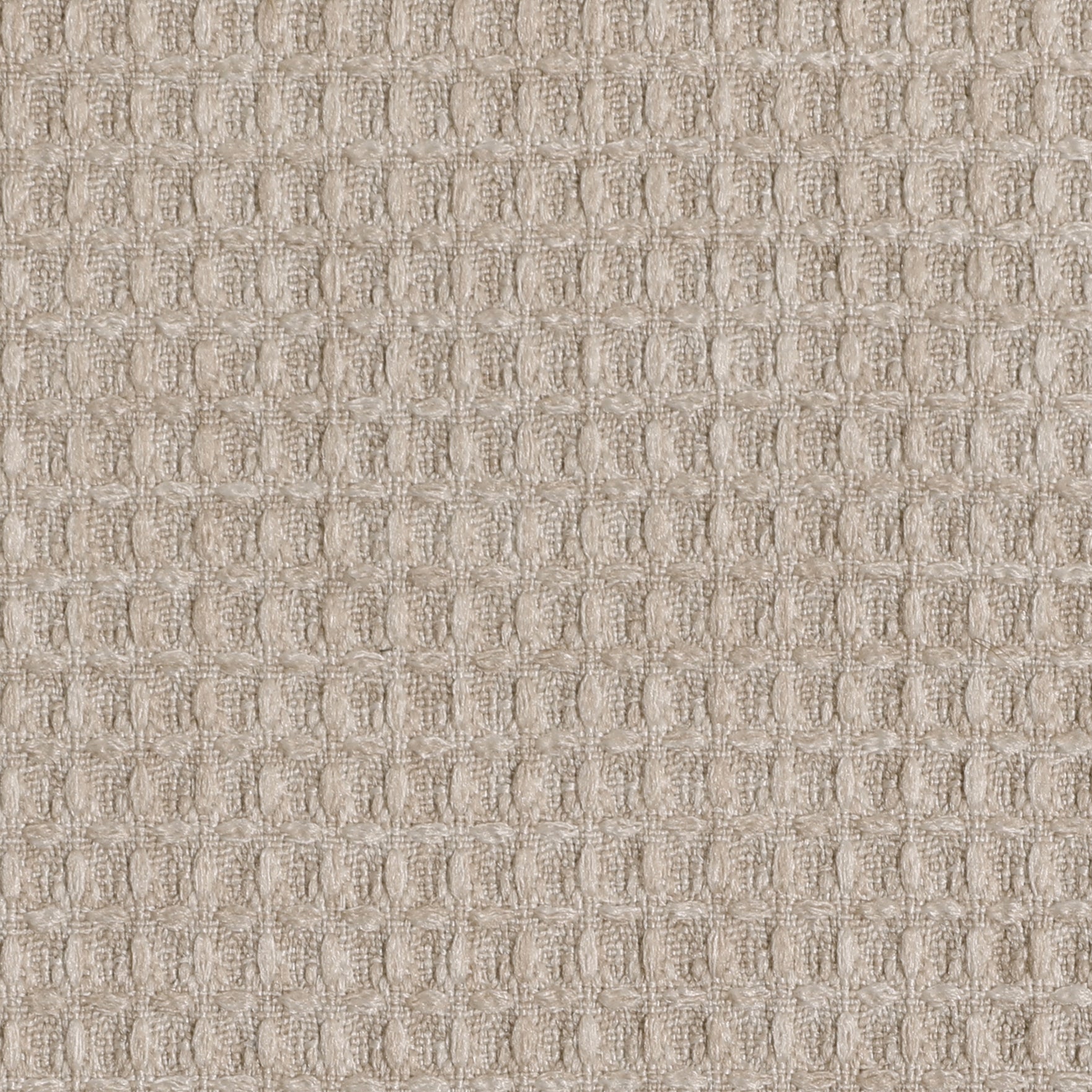 Linda Barker Luxury Waffle Fabric Natural