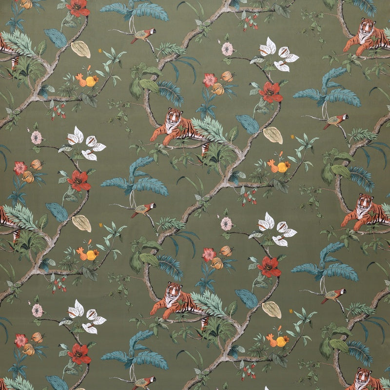 Ashley Wilde Bengal Fabric Olive