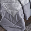 Silver Catherine Lansfield Damask Jacquard Duvet Cover Bedding Set | Terrys