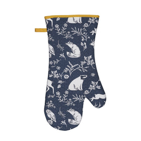 Ulster Weavers Forest Friends Gauntlet Oven Glove Navy