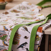 Ulster Weavers Garden Birds Apron Cotton Green
