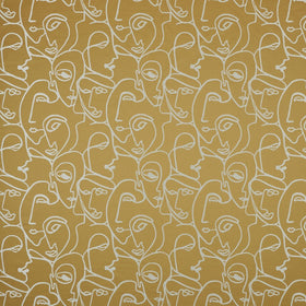 Ashley Wilde Henri Fabric Ochre