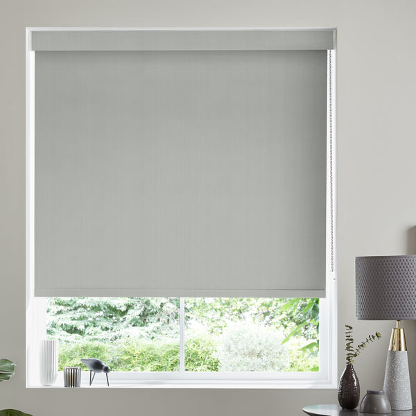 Ludo Made To Measure Blackout Roller Blind in Light Grey | 4.8/5 Brand ...