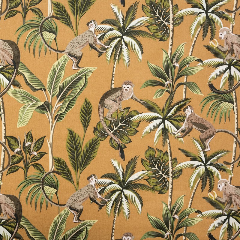 Monkey Fabric Ochre