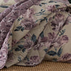 Catherine Lansfield Painted Floral Bedding Set Plum